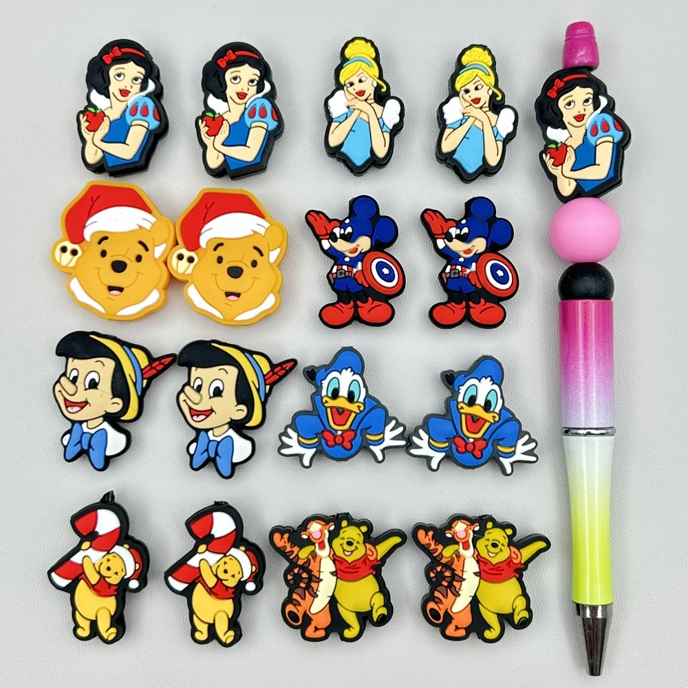 Baby 1 Year Food - 10PC bricolage dessin animé Mini perles