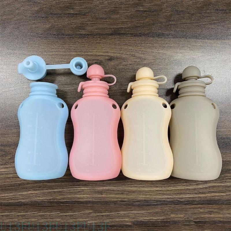 Baby Food Jars - U13F 150 Refipillable Baby Storage Silicone