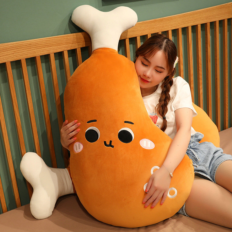 Baby Food With Chicken - Coussin en peluche jetable pour enfants,