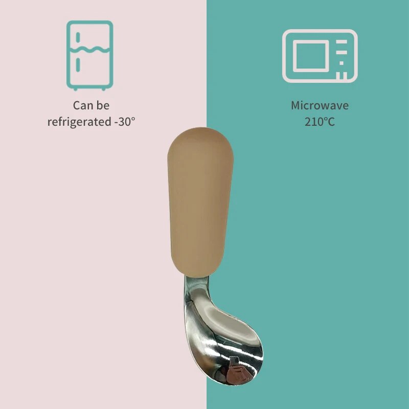 Couverts en acier inoxydable 3 - Baby Food Utensils avis et prix