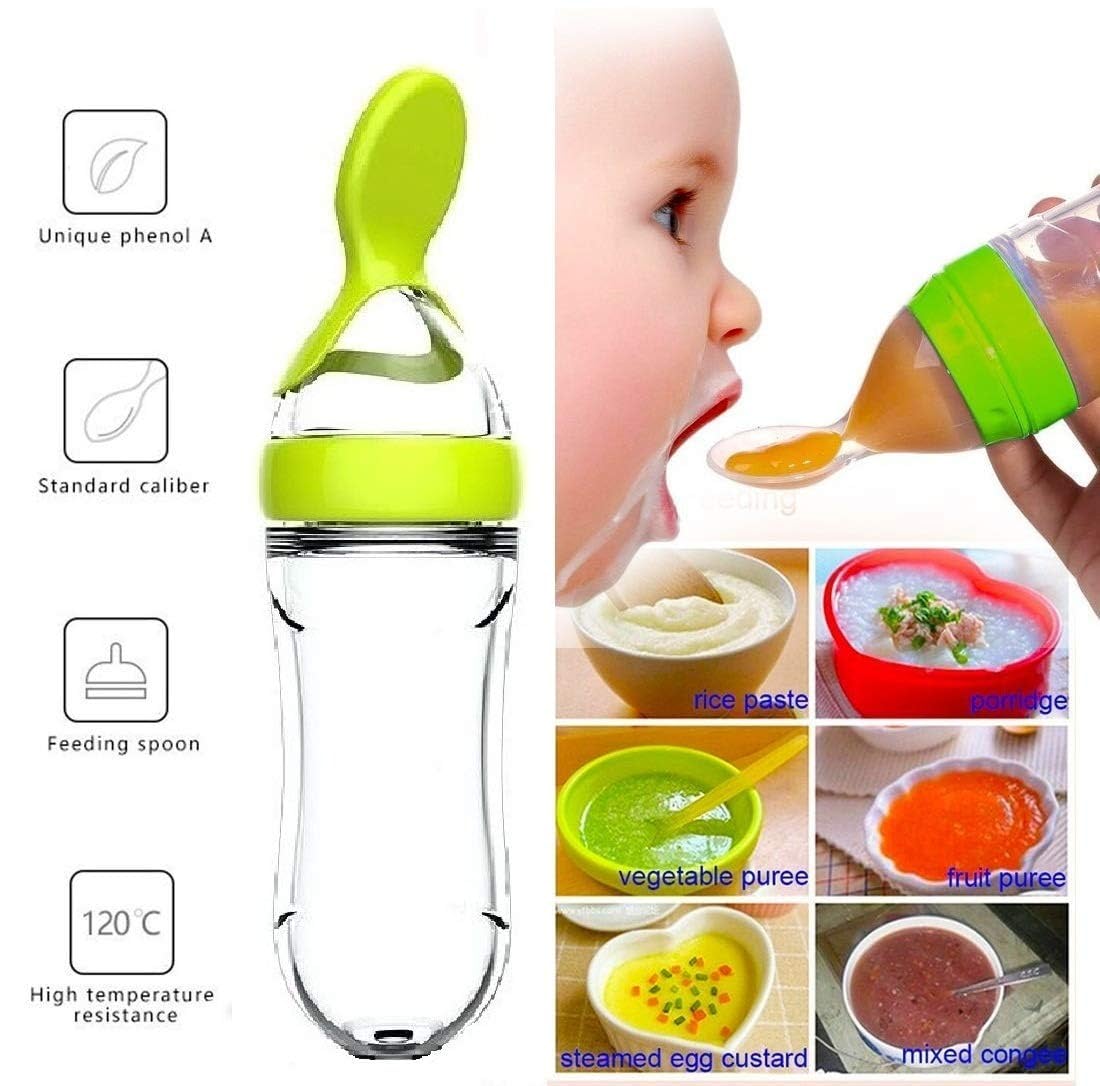 BiSantos à presser en silicone - Baby Food Utensils avis et prix