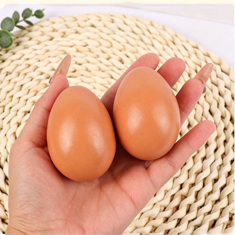 Œuf en bois pour poules pondeu - Baby Food With Chicken avis et prix