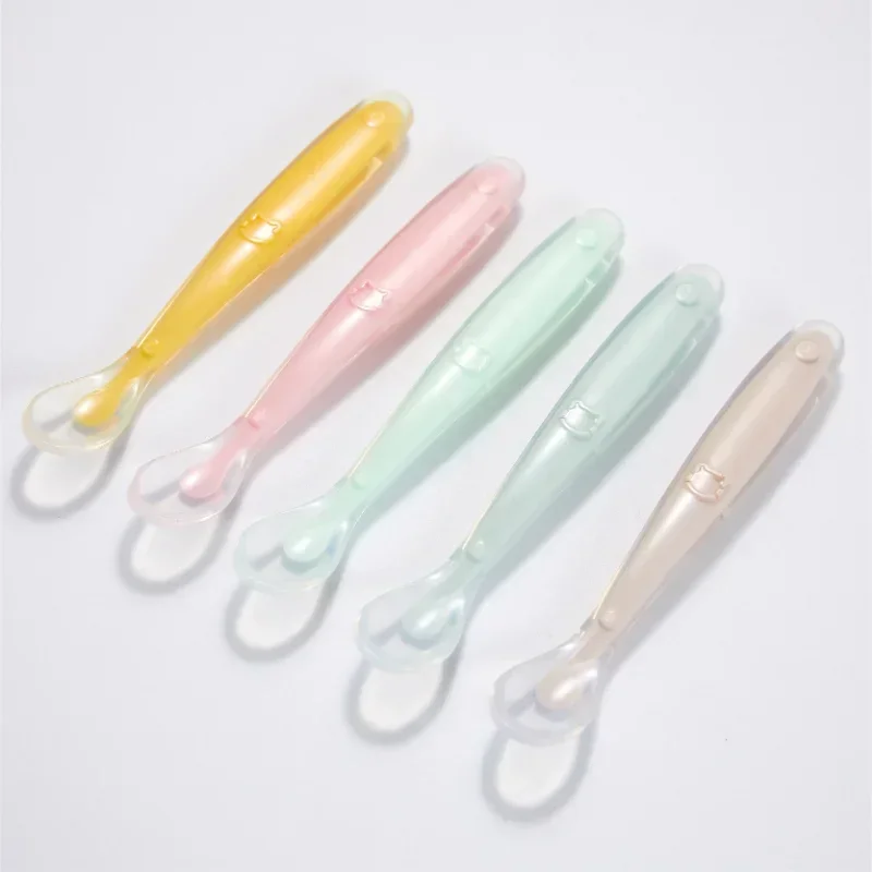 Cuillère en Silicone souple po - Baby Food Utensils avis et prix