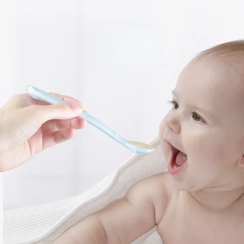 Cuillère en Silicone souple po - Baby Food Utensils avis et prix